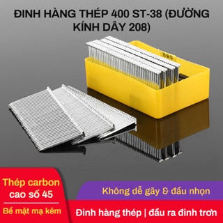 st38 Đóng đinh 400 pcs Đinh đóng tường ST18B cho máy bắn đinh và dụng cụ đóng đinh bê tông