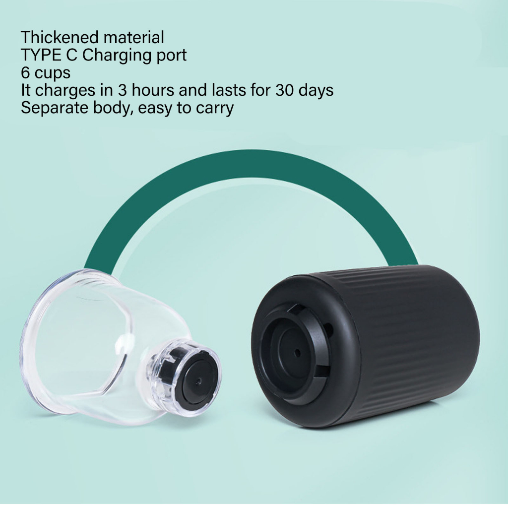 Máy giác hơi chân không thông minh 6 cốc Làm nóng cơ thể Nạo vét máy mát xa SUNCOL