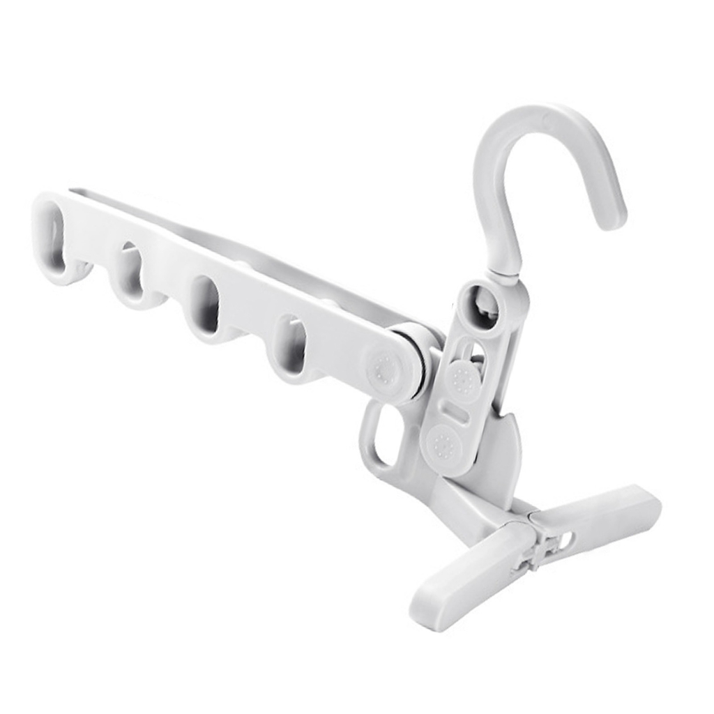 Trên Cửa Gấp Quần Áo Giá Phơi Phòng Giặt Treo Móc Có 5 Lỗ Cho Du Lịch