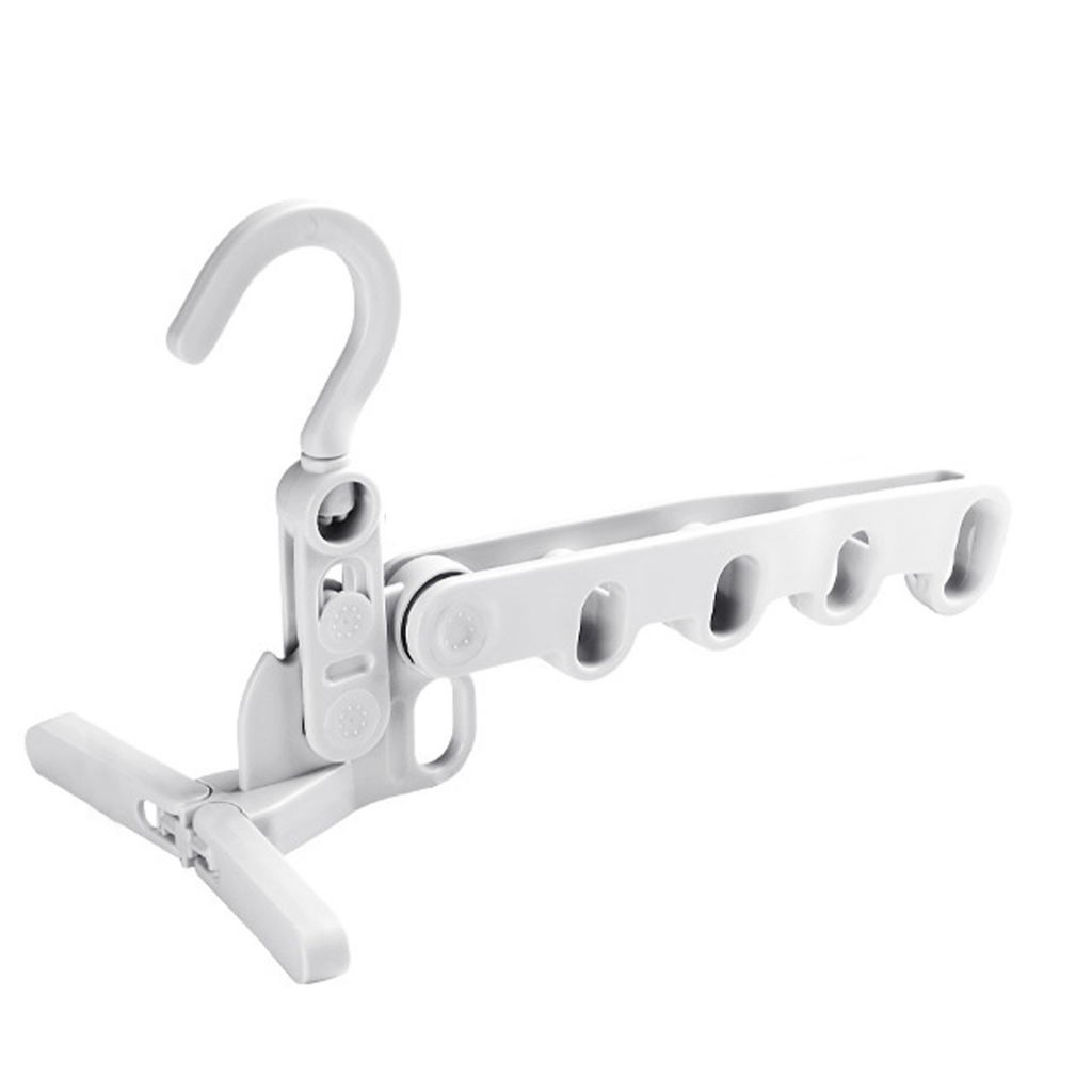 Trên Cửa Gấp Quần Áo Giá Phơi Phòng Giặt Treo Móc Có 5 Lỗ Cho Du Lịch