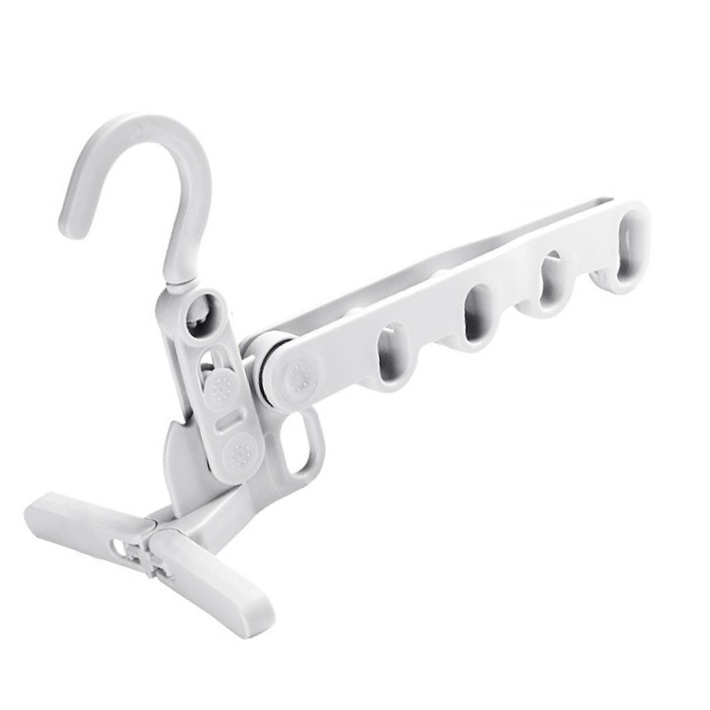 Trên Cửa Gấp Quần Áo Giá Phơi Phòng Giặt Treo Móc Có 5 Lỗ Cho Du Lịch