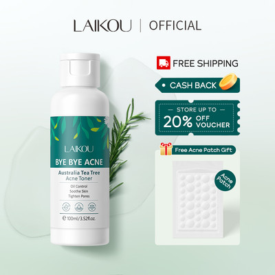 Laikou Kem Hỗ trợ giảm mụn Kiểm Soát Dầu Làm Sáng Da 100ml