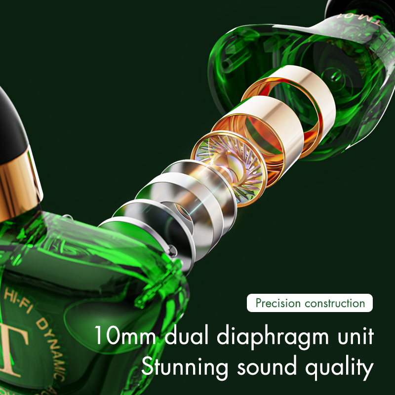 Tai Nghe Thể Thao TM01 Âm Thanh Sống Động Jack Cắm 3.5mm Cao Cấp