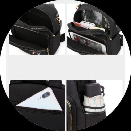 Ba Lô Thêu Hoa Thời Trang Nữ Tính balo nữ đẹp balo mini