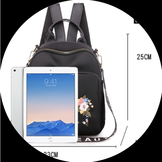 Ba Lô Thêu Hoa Thời Trang Nữ Tính balo nữ đẹp balo mini