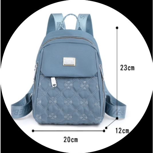 Ba Lô Vải Oxford Mini Kiểu Dáng Đơn Giản Thời Trang Dành Cho Nữ