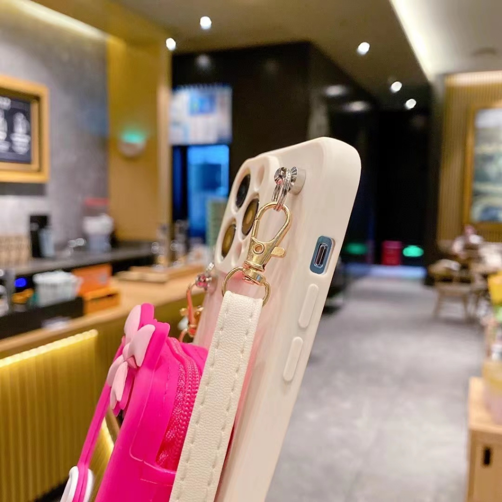 Bao Da Điện Thoại Silicon Tráng Gương Hình Búp Bê barbie Cho iphone 14promax 13 pro max 12 pro max 11 Ốp