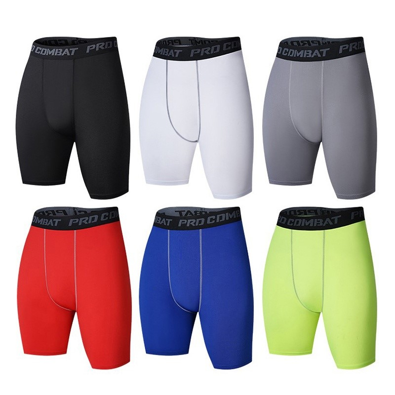Quần Legging Ngắn 3Long Khô Thoáng Nhanh Dùng Tập Gym / Chạy Bộ Cho Nam