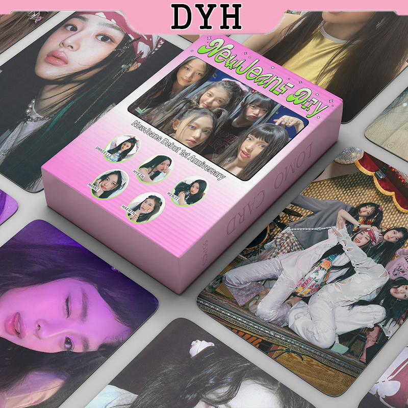 NJ LOMO Card Hộp 55 Tấm Thẻ Hình LOMO MINJI HANNI