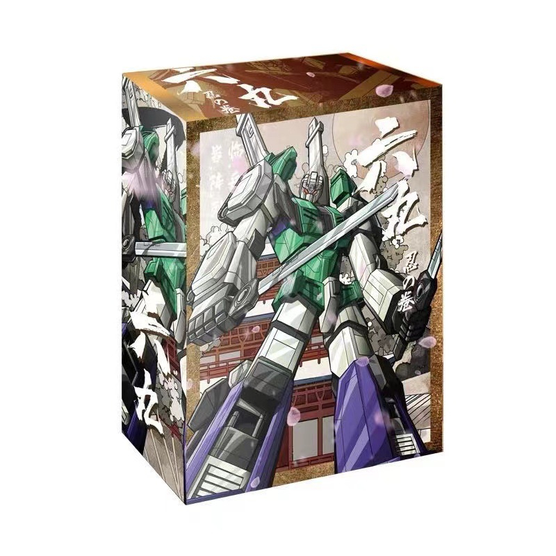 Jinbao Mô Hình Đồ Chơi robot Biến Hình ninja staff sixth-Lel