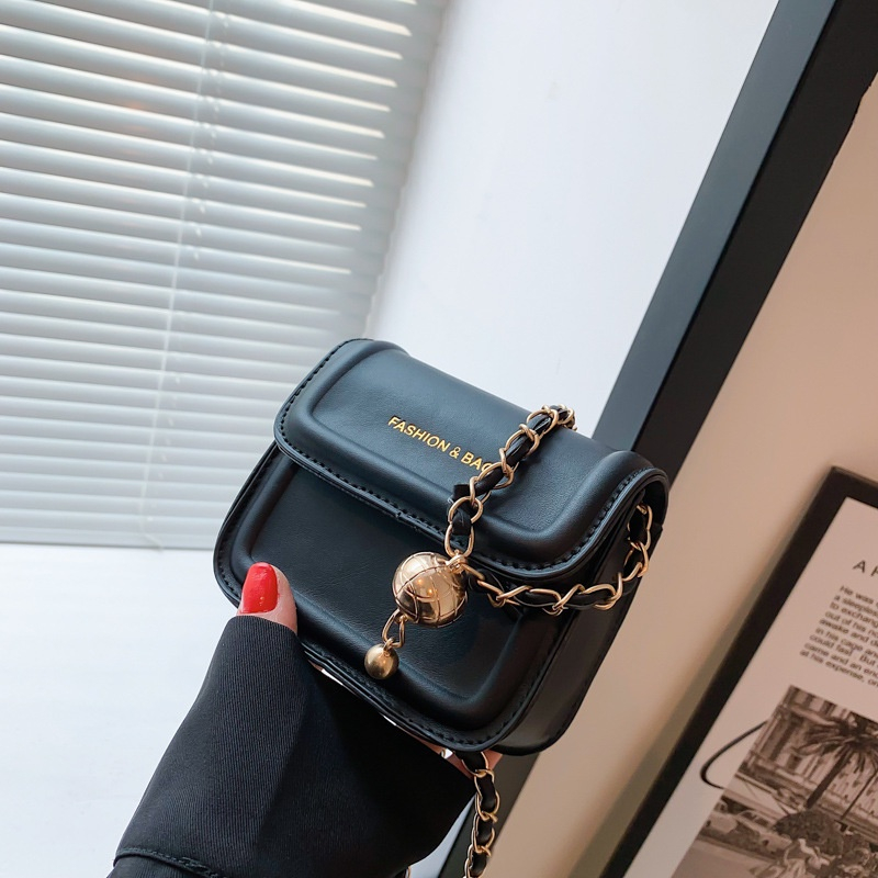 MOUSSON  Túi Đeo Chéo Mini Hình Vuông Phong Cách Hàn Quốc Thời Trang Cho Nữ