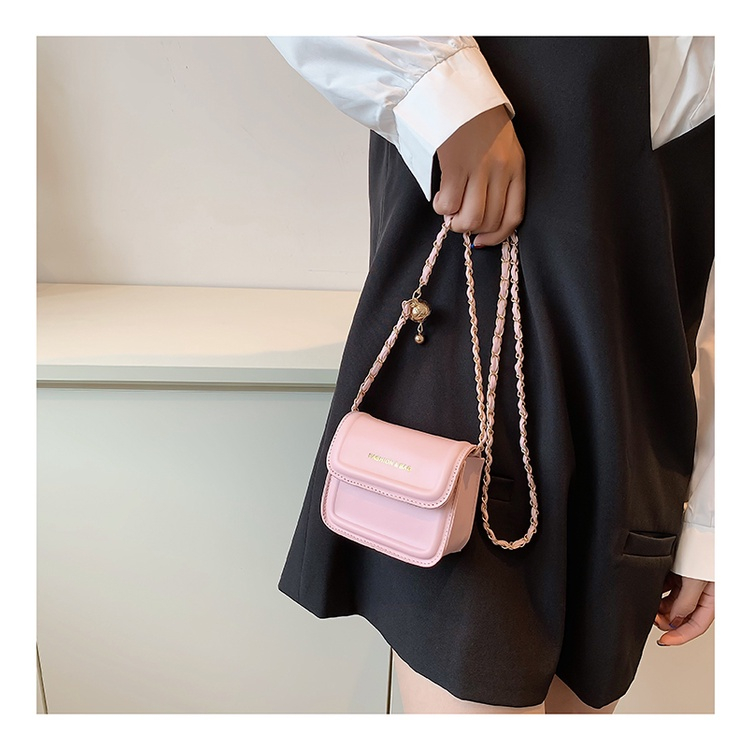 MOUSSON  Túi Đeo Chéo Mini Hình Vuông Phong Cách Hàn Quốc Thời Trang Cho Nữ