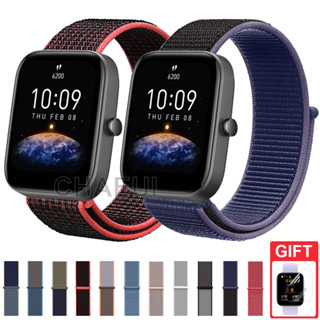  Dây đeo Nylon Vòng tay thay thế cho Amazfit Bip 6 5 Unity 3 U Pro GTS 4 Mini GTS3 GTS2 