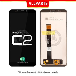 Allparts màn hình cảm ứng lcd thay thế cho nokia c2 ta-1233 / ta-1204