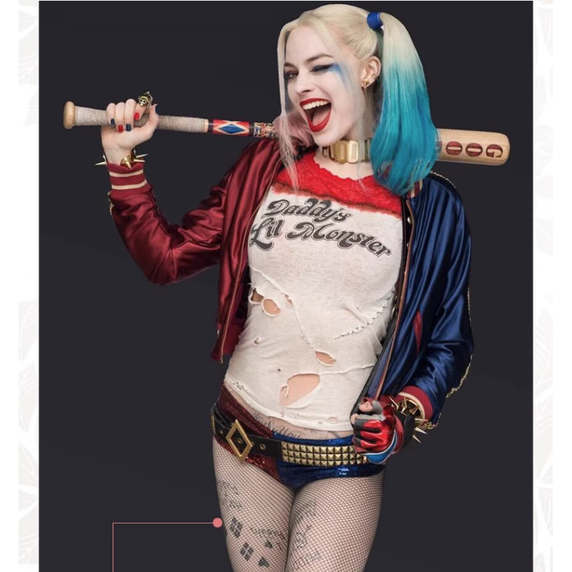 Z Bộ Hình Xăm Dán Chống Nước Hình harley quinn Độc Đáo