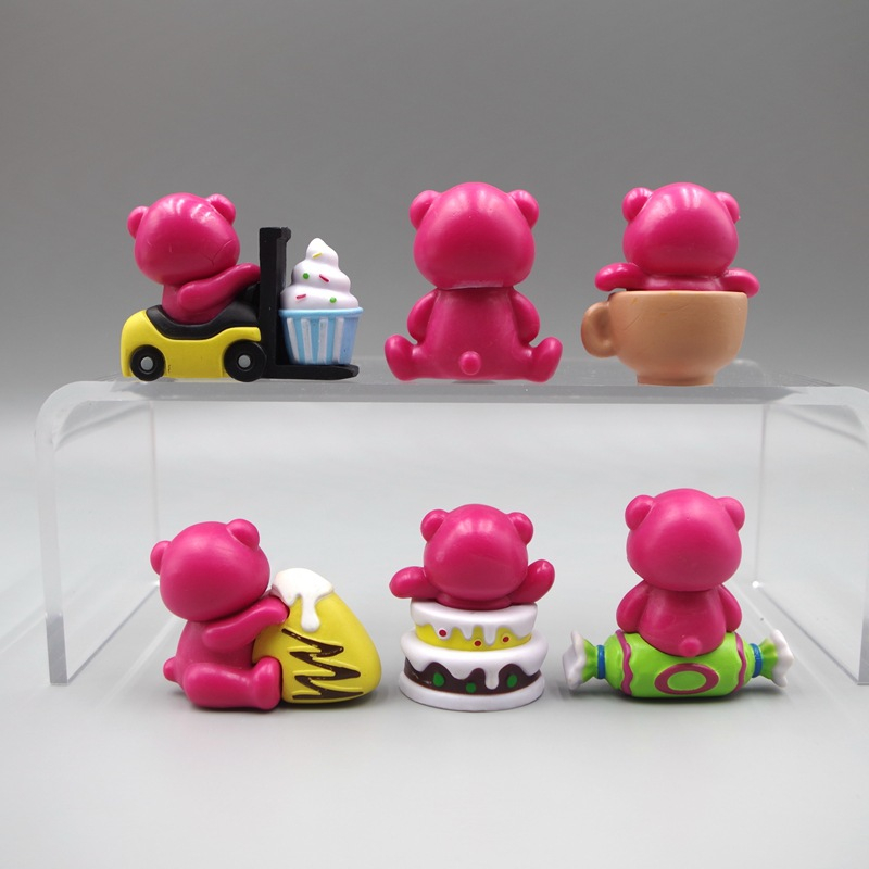 DISNEY Set 6 Mô Hình Đồ Chơi Nhân Vật Phim Hoạt Hình toy story 4-9cm