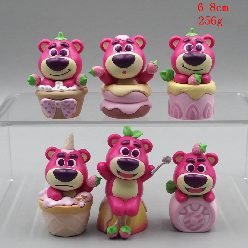 DISNEY Set 6 Mô Hình Đồ Chơi Nhân Vật Phim Hoạt Hình toy story 4-9cm