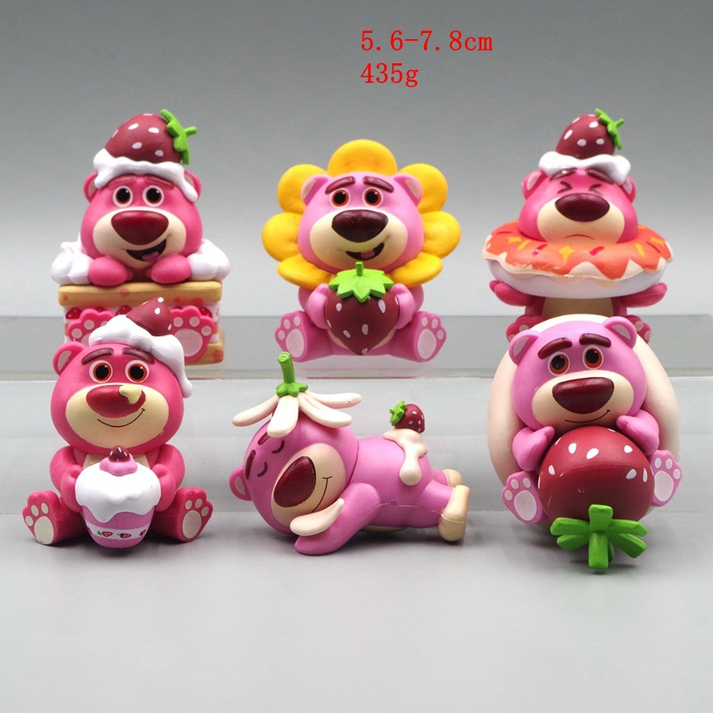 DISNEY Set 6 Mô Hình Đồ Chơi Nhân Vật Phim Hoạt Hình toy story 4-9cm