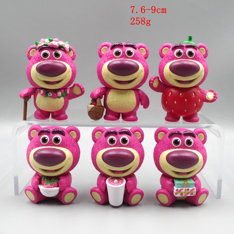 DISNEY Set 6 Mô Hình Đồ Chơi Nhân Vật Phim Hoạt Hình toy story 4-9cm