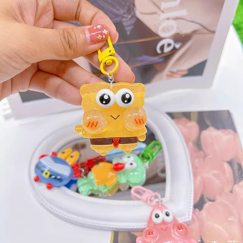 Móc Khóa Hình Bọt Biển QUENTIN Patrick Dễ Thương