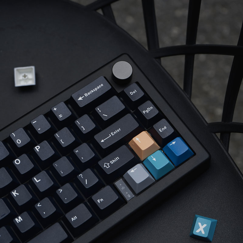 Gmk set 129 Nút Bàn Phím Cơ Màu gradient 61 64 68 87