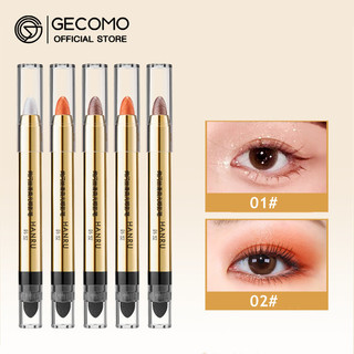 Phấn Mắt Dạng Thỏi GECOMO 2 Màu Ánh Ngọc Trai Lấp Lánh Chống Thấm Nước
