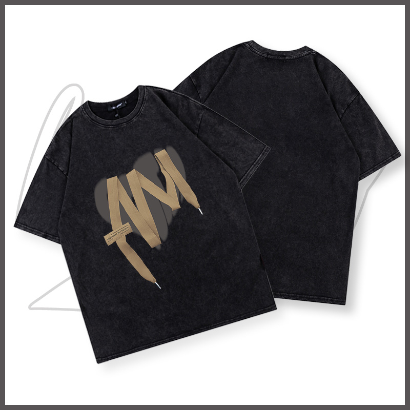 Áo thun nam BEEYANBUY A2753 100% cotton cơ bản tay lỡ ulzzang unisex