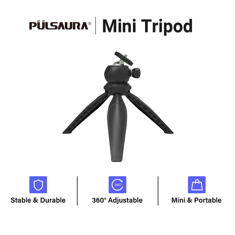 Chân đế Wanbo mini để bàn có đầu bi xoay 360° cho máy chiếu mini / điện thoại thông minh / máy ảnh DSLR / webcam nhỏ gọn