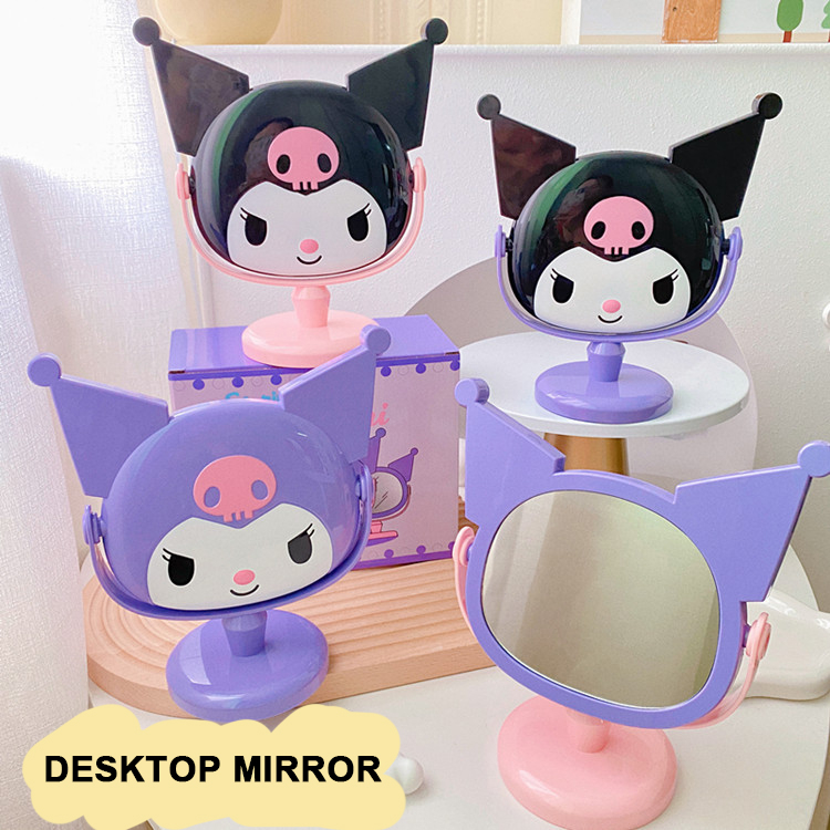 Gương Trang Điểm Để Bàn Hình kuromi / melody / hello kitty Đáng Yêu