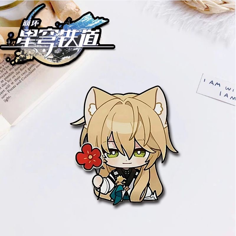 Huy Hiệu Cài Áo acrylic Hình Ngôi Sao / Chén Ra Ngoài luocha kafka himeko