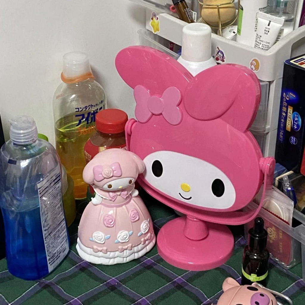 Gương Trang Điểm Để Bàn Hình kuromi / melody / hello kitty Đáng Yêu