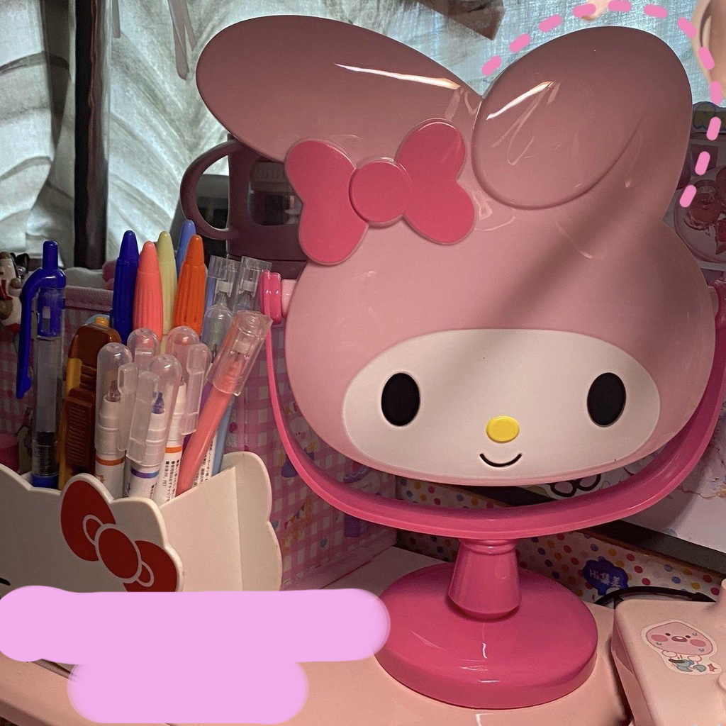 Gương Trang Điểm Để Bàn Hình kuromi / melody / hello kitty Đáng Yêu