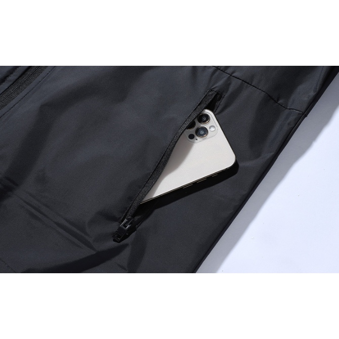 Áo khoác có mũ trùm nam dáng rộng chống gió sành điệu thời trang thu đông