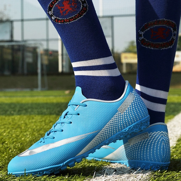 Giày Đá Bóng Nam Bị Hỏng Móng Tay Trẻ Em Sinh Viên Thanh Thiếu Niên, Người Lớn Kích Thước Lớn Đào Tạo Giày