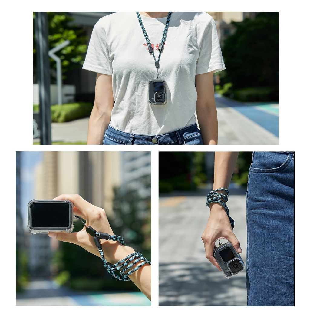 Camera thể thao Vỏ bảo vệ TPU Vỏ chống sốc có dây cho GoPro11 / 10 / 9 cho GoPro11 / 10 Vỏ bảo vệ tr