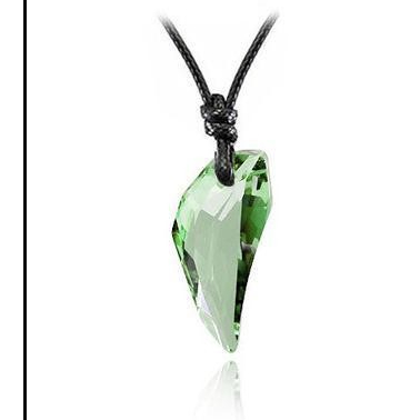 Vòng cổ Mặt Răng Sói Đính Pha Lê Độc Đáo Thời Trang Cho Nam