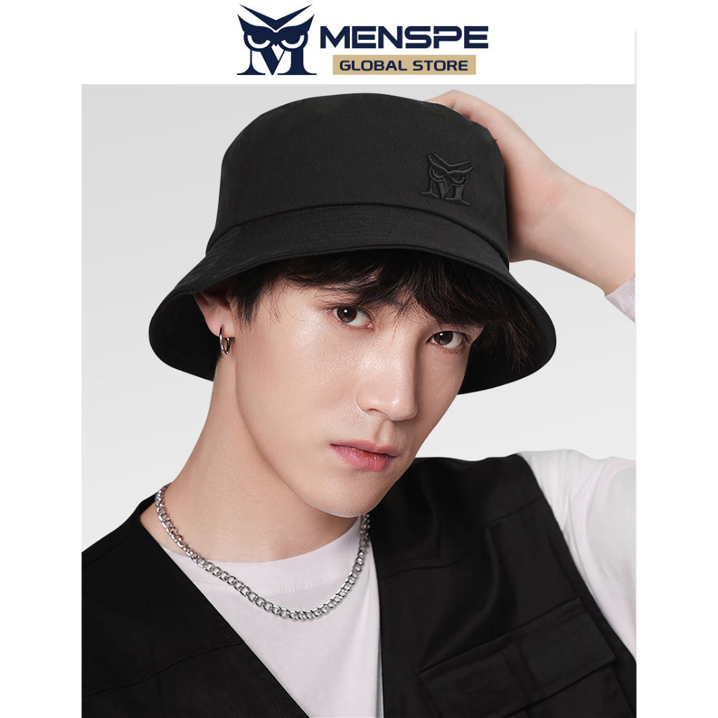 Menspe Nón Tai Bèo Chống Nắng 56-62cm Màu Đen Thời Trang