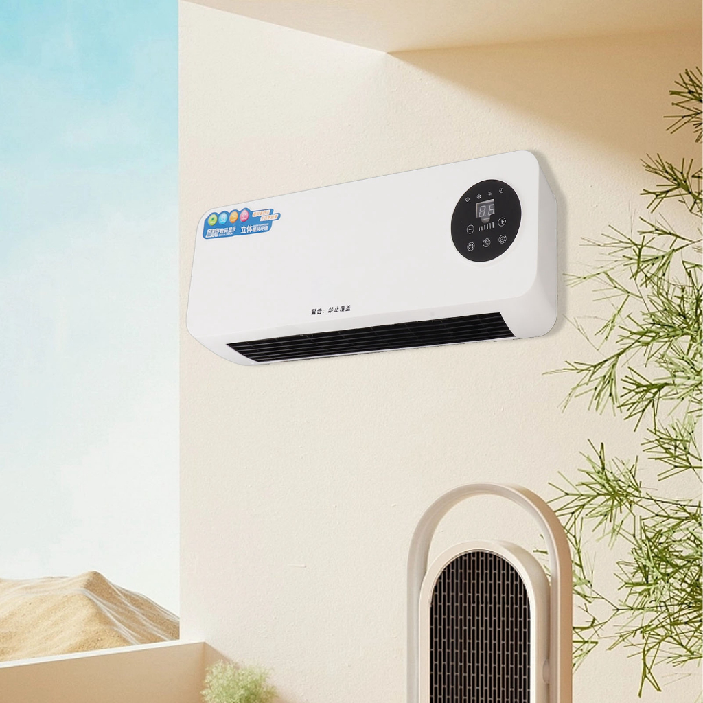 QuạtTreo Tường Nhỏ Điều Hòa Không Khí Di Động Làm Mát Nóng Cho Trường Học Văn Phòng Nhà Phích Cắm Châu Âu 220V