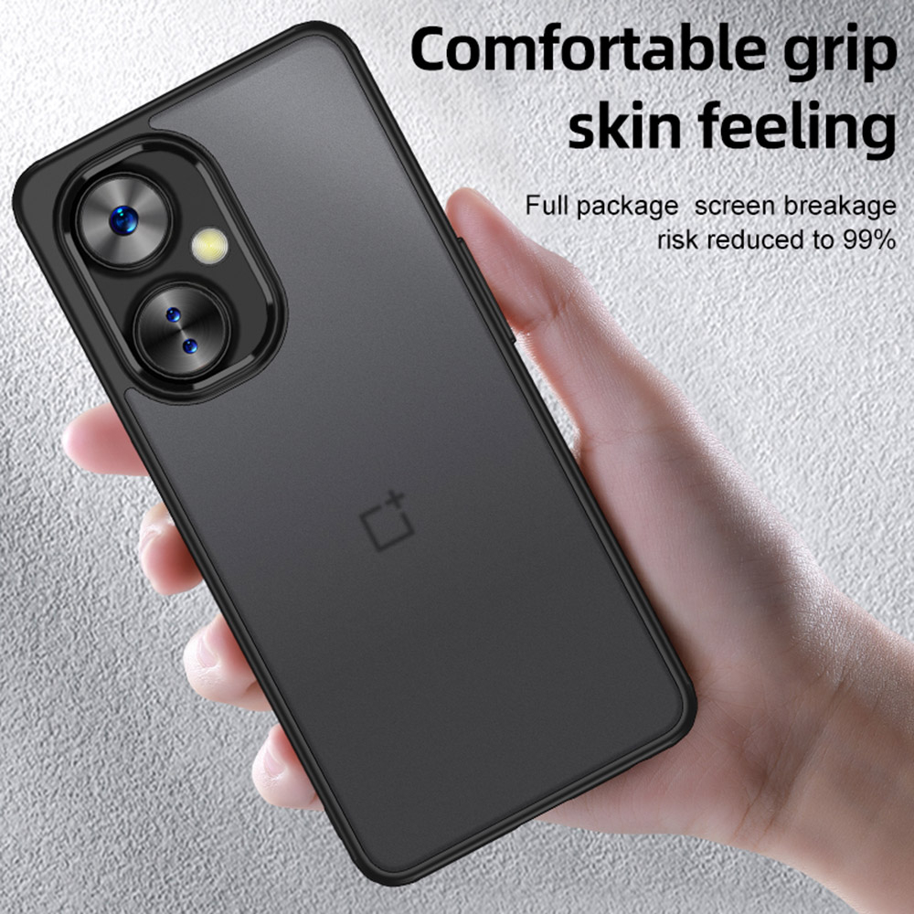 UFLAXE Ốp Cứng Chống Sốc Cho OnePlus Nord CE 3 Lite 5G / Nord N30 Ốp Điện Thoại Trong Suốt Mờ Ốp Lưng Bảo Vệ Toàn Diện Bền Chặt Chống Ố Vàng