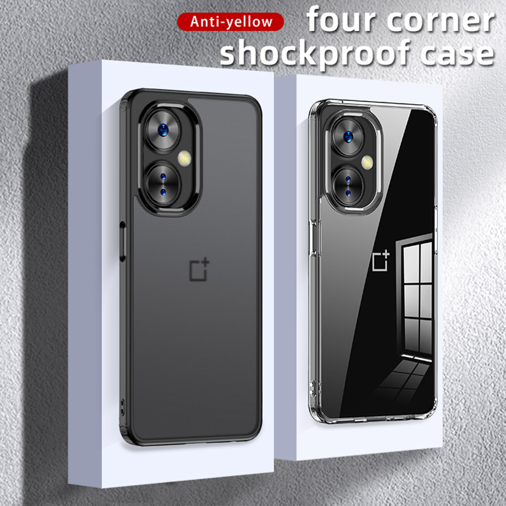 UFLAXE Ốp Cứng Chống Sốc Cho OnePlus Nord CE 3 Lite 5G / Nord N30 Ốp Điện Thoại Trong Suốt Mờ Ốp Lưng Bảo Vệ Toàn Diện Bền Chặt Chống Ố Vàng