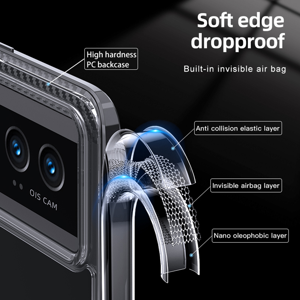 UFLAXE Ốp Cứng Chống Sốc Cho Xiaomi Redmi K60 / K60 Pro / K60E / K60 Ultra Ốp Điện Thoại Trong Suốt Mờ Ốp Lưng Bảo Vệ Toàn Diện Bền Chặt Chống Ố Vàng