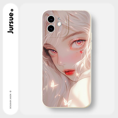 Ốp lưng JURSUE mềm chống sốc hình độc lạ dễ thương đẹp Cho iPhone 17 16 15 14 13 12 11 PRO MAX SE 2020 X XR XS ip 8 7 Plus Y4091