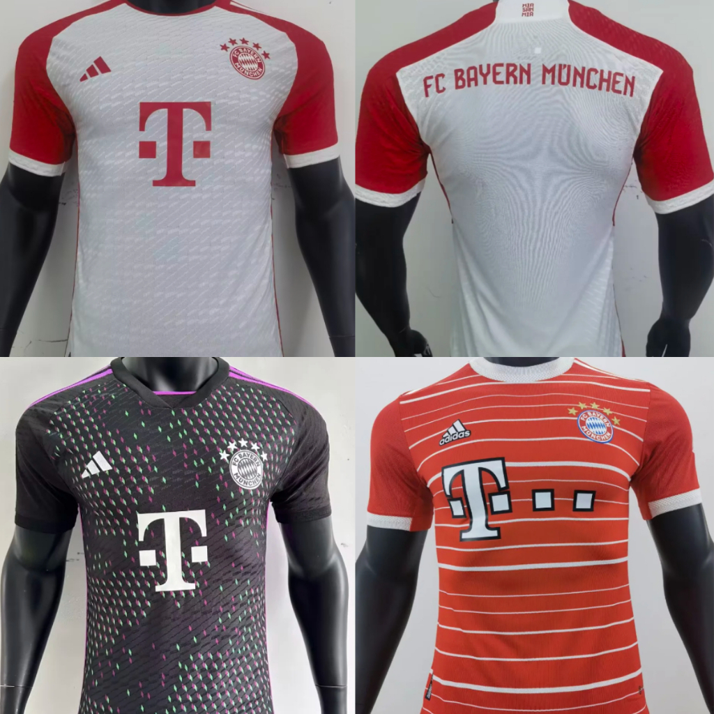 Áo Thun Bóng Chày Sân Nhà Chất Lượng Cao bayern stadium 2324 aaa +