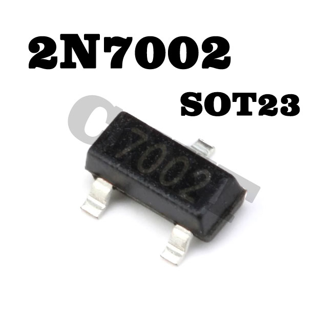 100pcs 2N7002 MMBT7002 7002 SOT-23 Bóng bán dẫn hiệu ứng trường kênh N Mới Nguyên bản