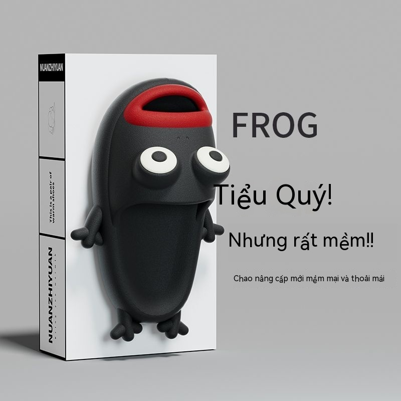 Dép Đi Trong Nhà Chống Trượt Hình Chú Ếch Dễ Thương