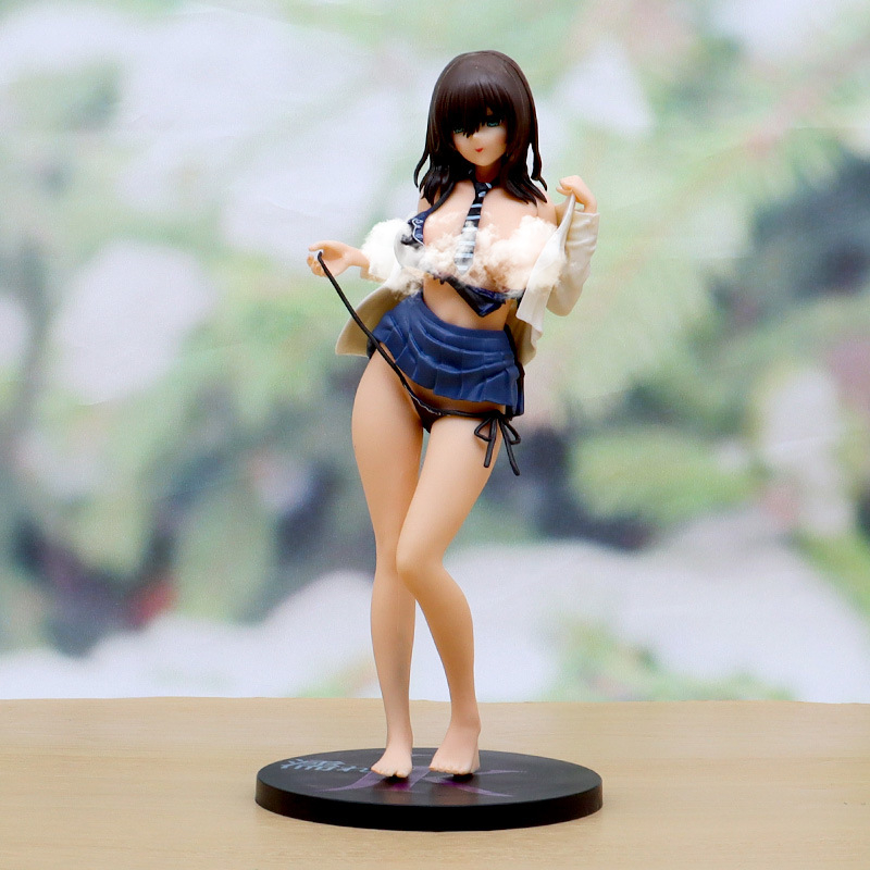Đồ trang trí daiki kougyou kuromine aya nure 25cm Chân Thật