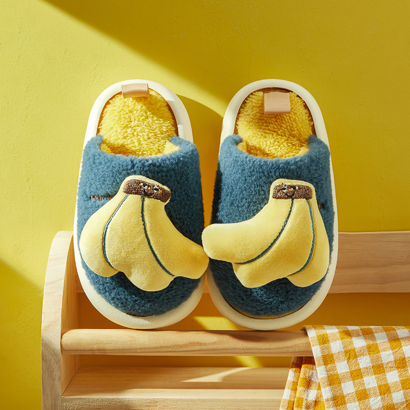 Cheerful Mario Dép Len Đi Trong Nhà Đế Dày Chống Trượt Thời Trang Thu Đông Cho Nữ