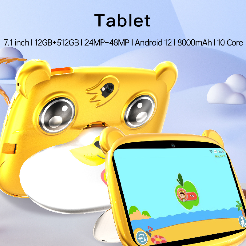 Android Sách Thông Minh Màn Hình Lớn 7-inch Hỗ Trợ Bộ Nhớ 12 / 2 + 16g Cho Bé