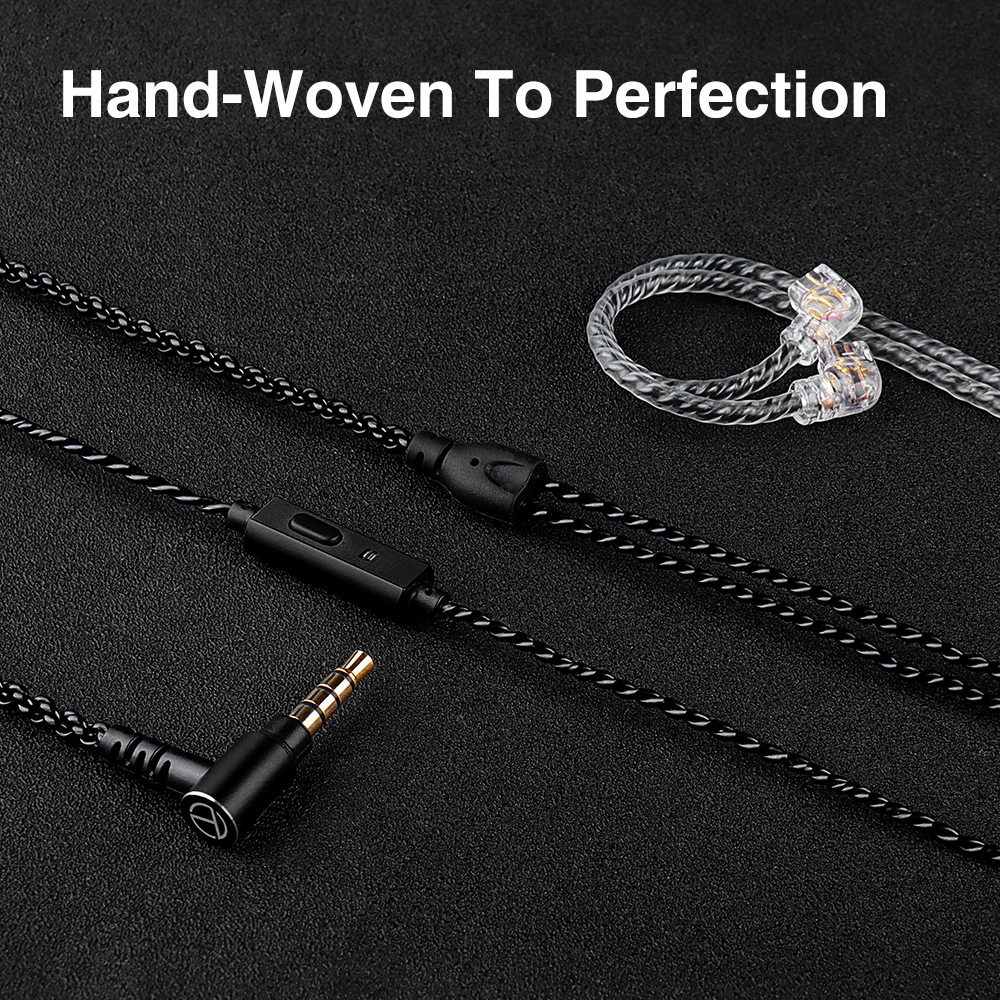 TRN A1 Dây tai nghe chính hãng 2PIN S Giao diện Sử dụng cho TRN MT1 CS2 EMX kz zsn zsnpro zsnpro x zs10Pro zsx edx