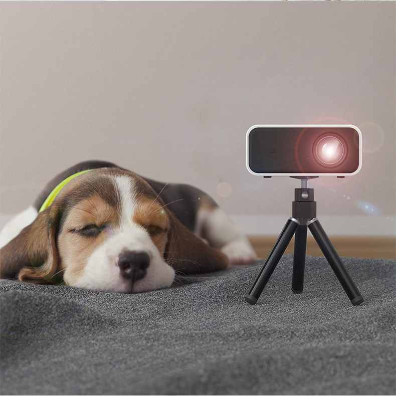 JIASHI Máy chiếu điện thoại di động mới Máy chiếu treo tường di động tại nhà Máy chiếu phim rạp hát tại nhà